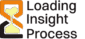 Logo Loading Insight Process, komunitas konseling peer to peer untuk kesehatan mental anak muda